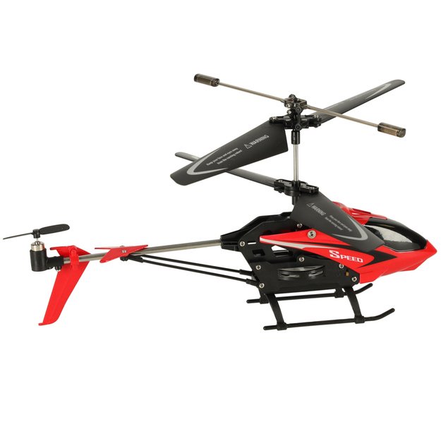 Nuotoliniu būdu valdomas sraigtasparnis SYMA S5H 2.4GHZ, raudonas, 8 m.+
