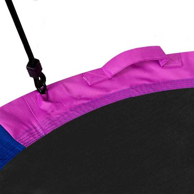Neo-Sport Swingo XXL įvairiaspalvės gandro lizdo sūpynės 120 cm
