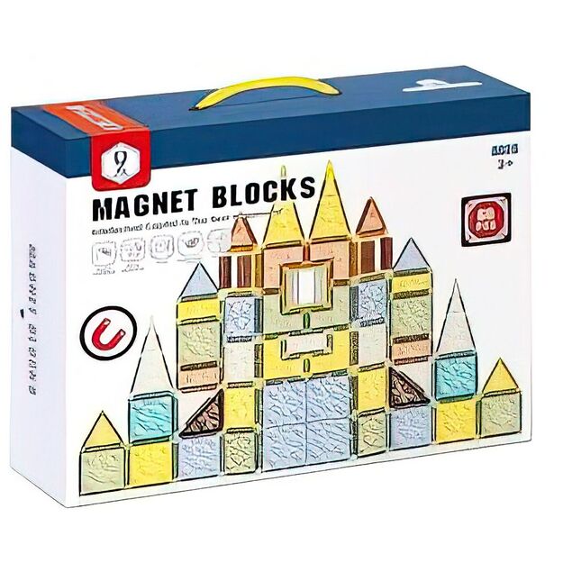 Magnetinis konstruktorius „Magnetic Blocks”, 60 vnt 3