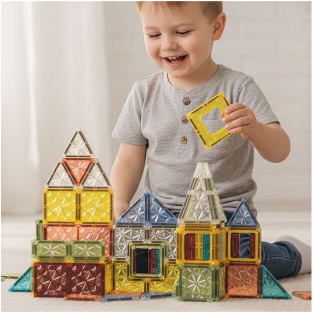 Magnetinis konstruktorius „Magnetic Blocks”, 60 vnt 3