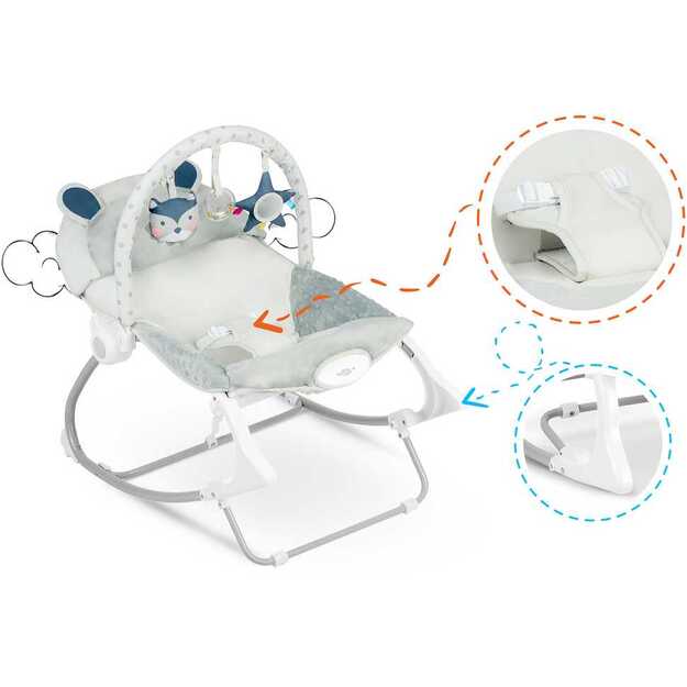 Nukido gultukas, kėdutė, supuoklė kūdikiams 3