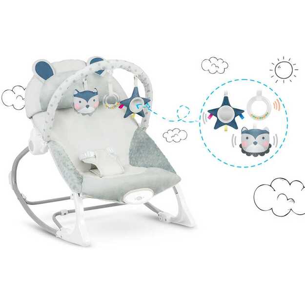 Nukido gultukas, kėdutė, supuoklė kūdikiams 14