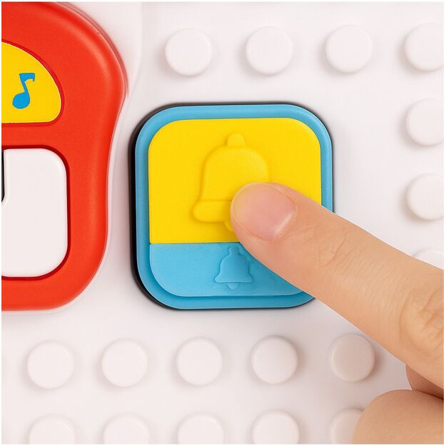 Manipuliacinė mokomoji lenta su mini pianinu 7
