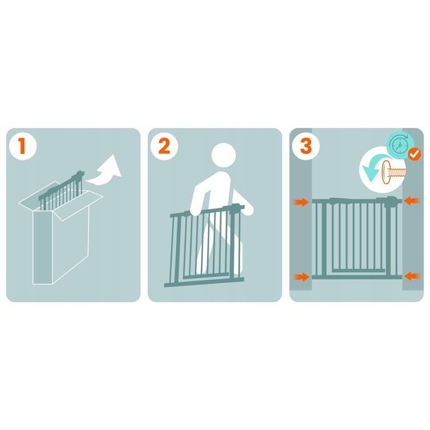 Juodi „Nukido 718200“ apsauginiai varteliai 12