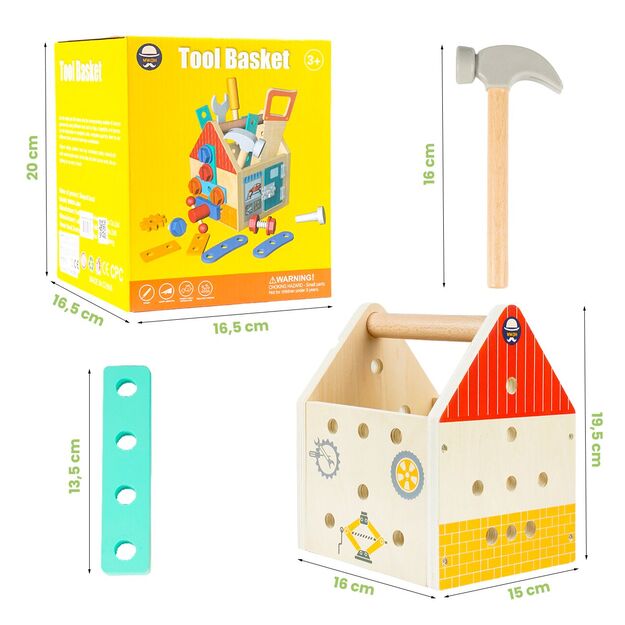 Medinis meistro įrankių rinkinys 2