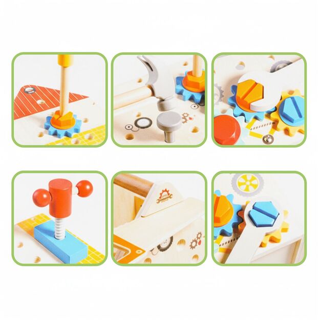 Medinis meistro įrankių rinkinys 8