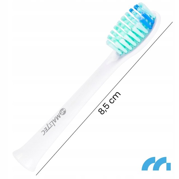 Maltec dantų šepetėlio galvutės X2in1 3vnt., balta, Sonic 1