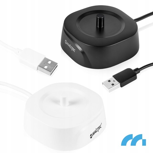 MalTec elektrinių dantų šepetėlių rinkinys 2x SONIC su 6 galvutėmis ir įkrovikliu 11