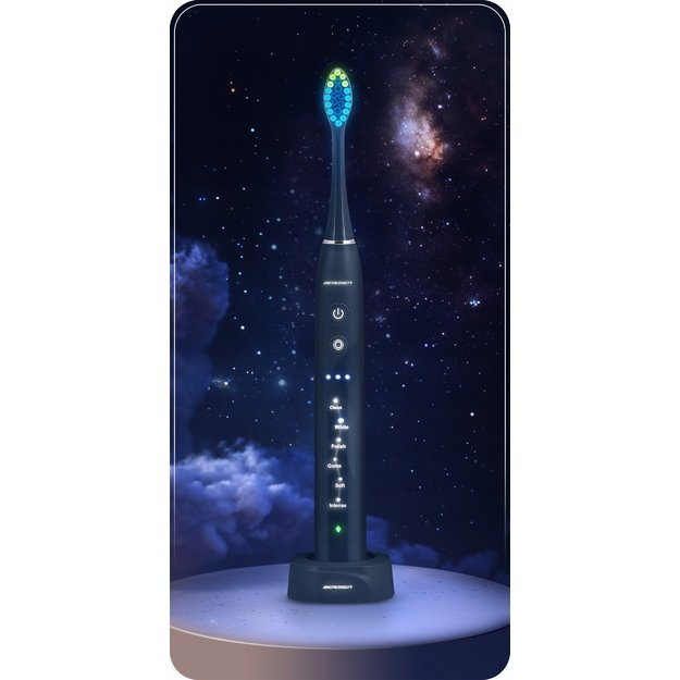 Berdsen Galaxy sonic dantų šepetėlis, tamsiai mėlynas 2