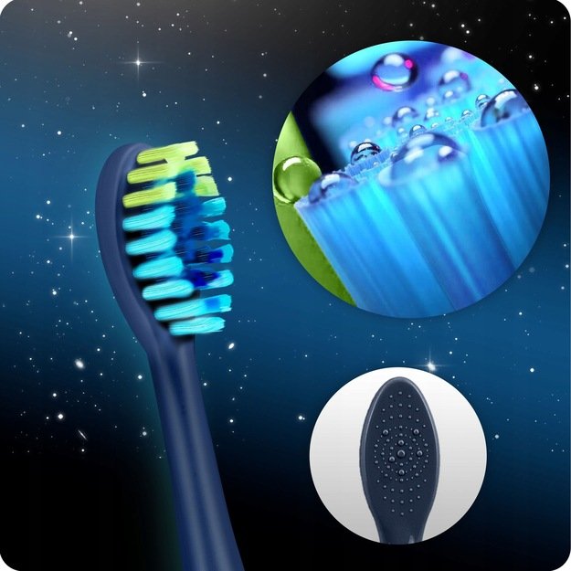 Berdsen Galaxy sonic dantų šepetėlis, tamsiai mėlynas 6