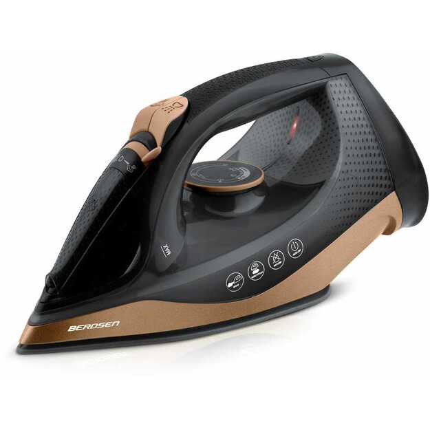 Belaidis garinis lygintuvas 2600 W, Berdsen BD-333, su keramine danga 12