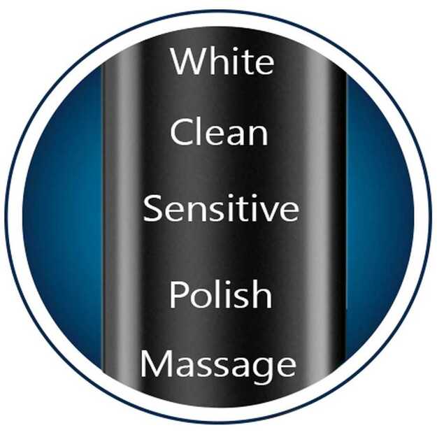 Berdsen Sonica B5 juodas dantų šepetėlis sonic 6