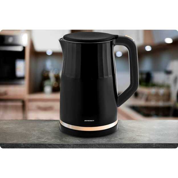 Berdsen BD-706 elektrinis virdulys 1,7 l su temperatūros valdymu ir jutikliniu ekranu, juodas 12