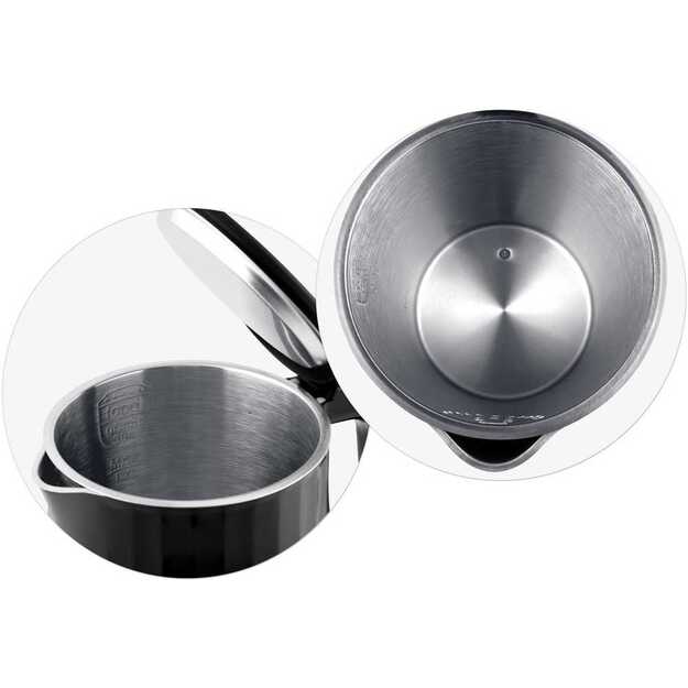 Berdsen BD-706 elektrinis virdulys 1,7 l su temperatūros valdymu ir jutikliniu ekranu, juodas 14