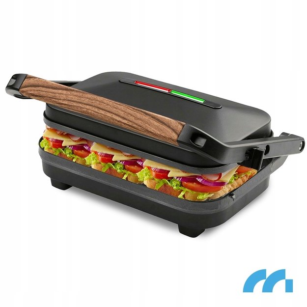 Sumuštinių kepimo grilis, elektrinis sulankstomas skrudintuvas, 1500 W 10