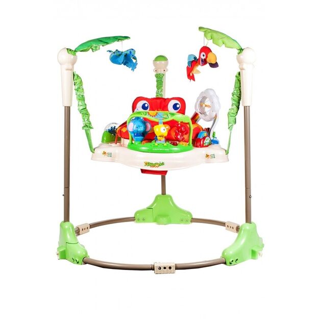 Interaktyvi kėdutė-šokliukas kūdikiui su garsais ir šviesomis 1