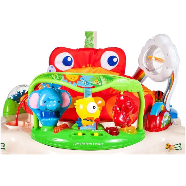 Interaktyvi kėdutė-šokliukas kūdikiui su garsais ir šviesomis 6