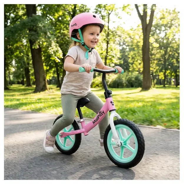 Balansinis dviratukas vaikams nuo 2 metų FLIKO, putplasčio ratukai 12", lengvas 1,8 kg 2