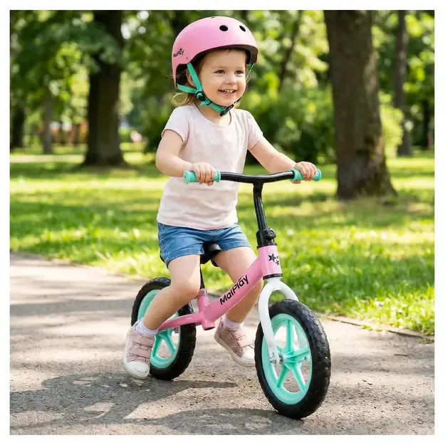 Balansinis dviratukas vaikams nuo 2 metų FLIKO, putplasčio ratukai 12", lengvas 1,8 kg 6