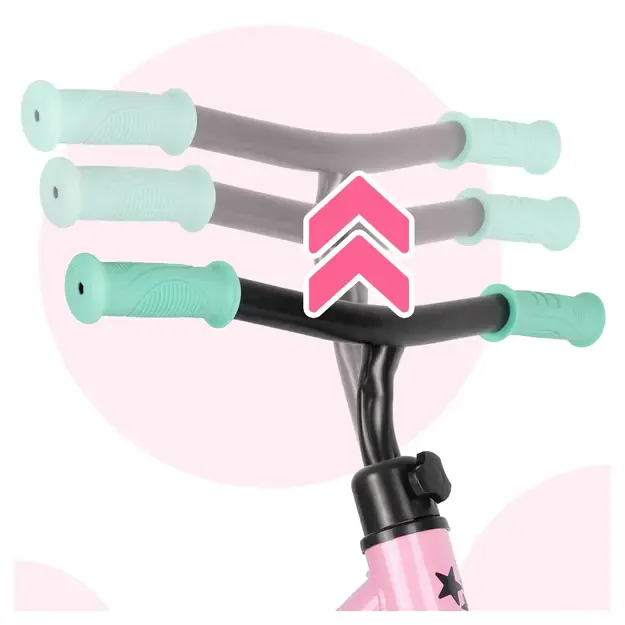 Balansinis dviratukas vaikams nuo 2 metų FLIKO, putplasčio ratukai 12", lengvas 1,8 kg 3