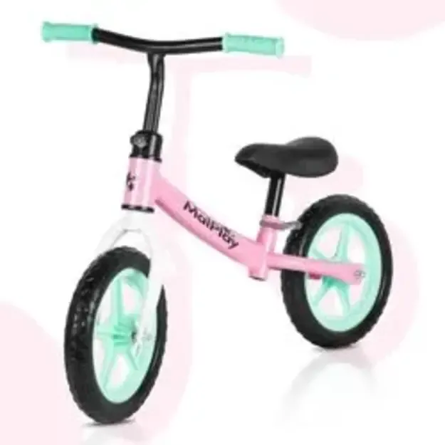 Balansinis dviratukas vaikams nuo 2 metų FLIKO, putplasčio ratukai 12", lengvas 1,8 kg 9