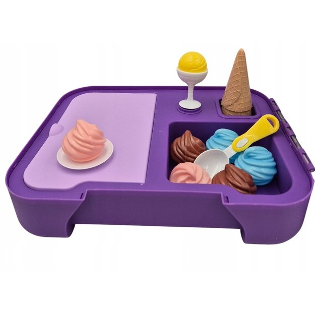 Žaislinės Ledų parduotuvės rinkinys lagamine, 62 dalys 1