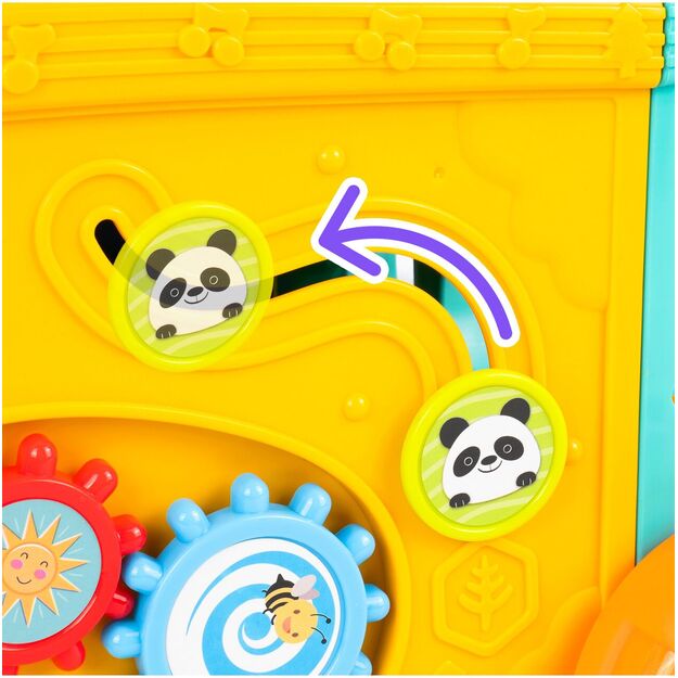 Lavinamasis rūšiavimo vežimėlis su rankena, veiklos centras 6