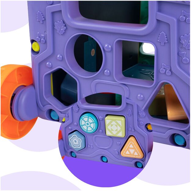 Lavinamasis rūšiavimo vežimėlis su rankena, veiklos centras 4