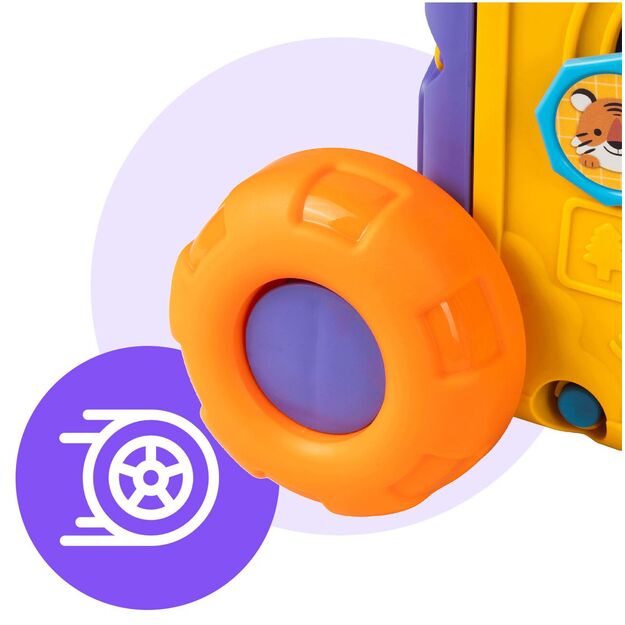 Lavinamasis rūšiavimo vežimėlis su rankena, veiklos centras 11