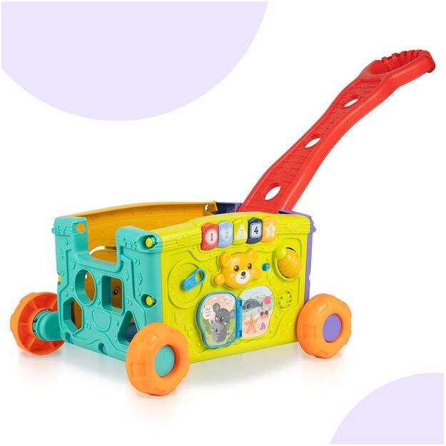 Lavinamasis rūšiavimo vežimėlis su rankena, veiklos centras 13