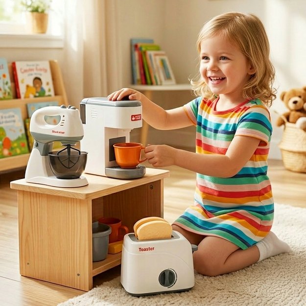 Žaislinis smulkių buitinių prietaisų rinkinys, 4in 1 5