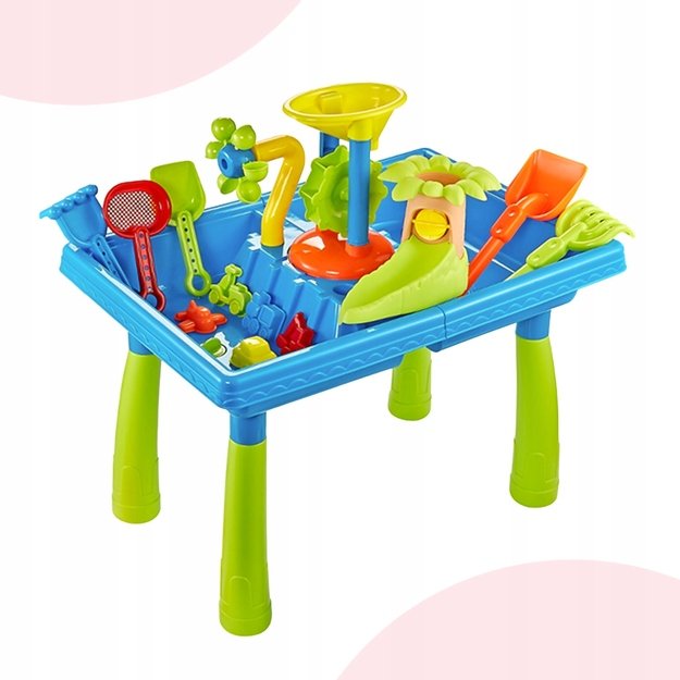 Smėlio ir vandens žaidimų stalas su priedais, 38 el. 4