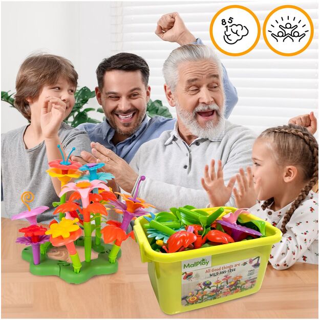 Konstruktorius Gėlių sodas lagamine, 73 vnt. 3