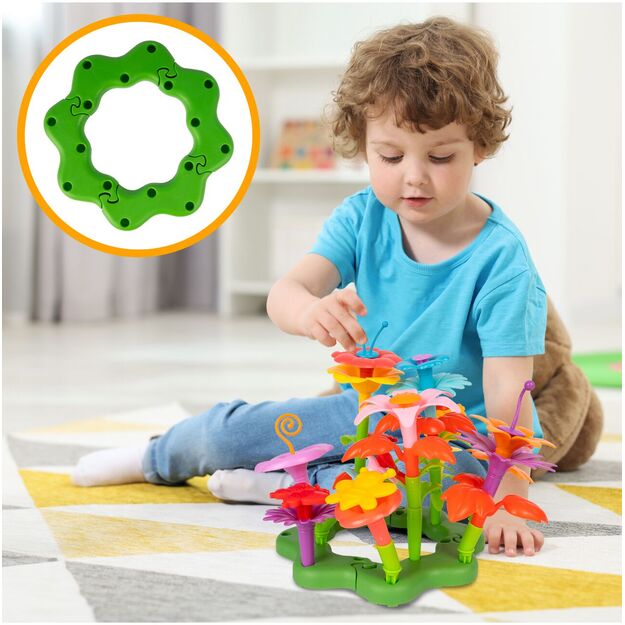 Konstruktorius Gėlių sodas lagamine, 73 vnt. 5