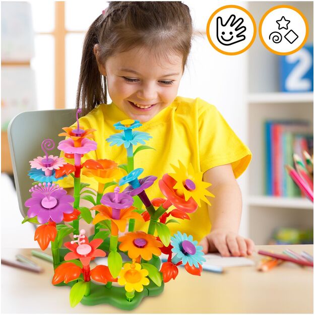 Konstruktorius Gėlių sodas lagamine, 73 vnt. 8