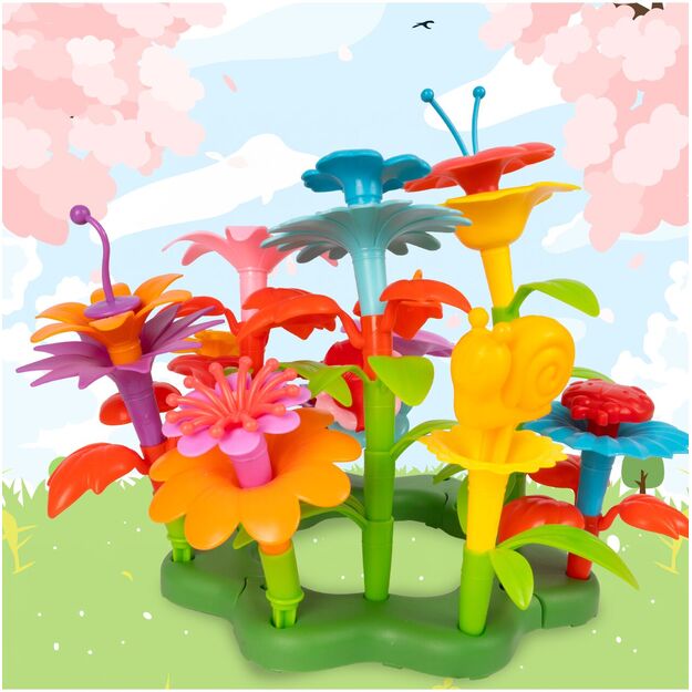 Konstruktorius Gėlių sodas lagamine, 73 vnt. 12