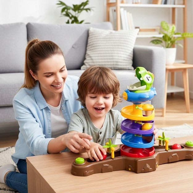 Arkadinis Dinozaurų žaidimas „Pagauk kamuolį“, 26 detalės 6