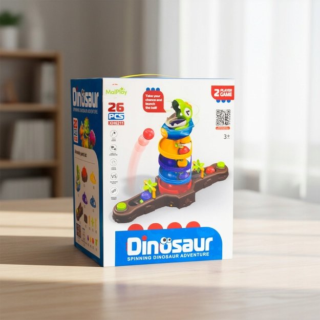 Arkadinis Dinozaurų žaidimas „Pagauk kamuolį“, 26 detalės 8