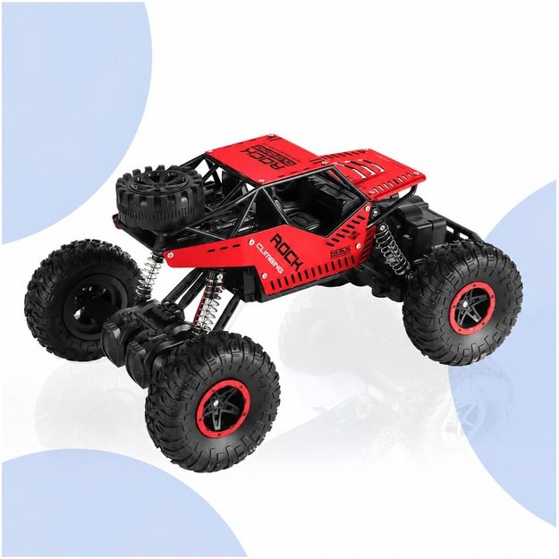 Nuotoliniu būdu valdoma 4x4 baterija varoma visureigė transporto priemonė