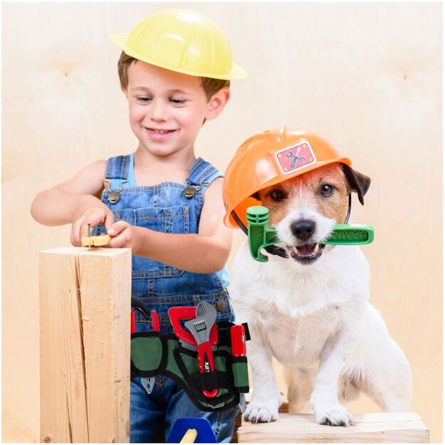 Žaislinis meistro įrankių rinkinys su diržu 4