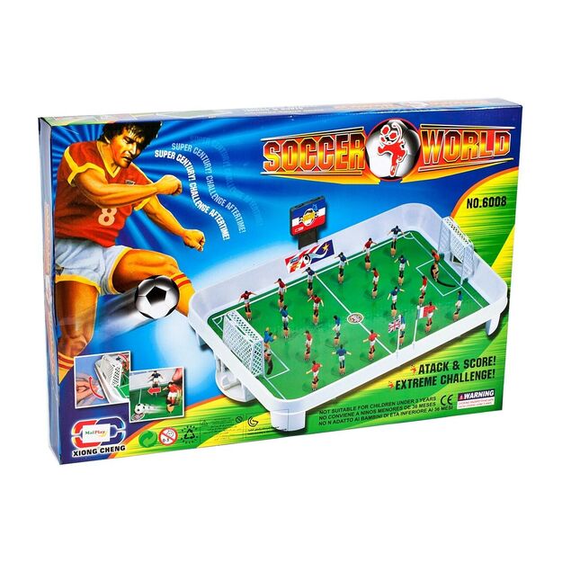 Spyruoklinis stalo futbolo žaidimas, 22 žaidėjai 6