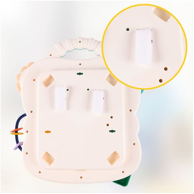 Žaislas kūdikiams MINI Lavinamasis interaktyvus staliukas su pianinu 15