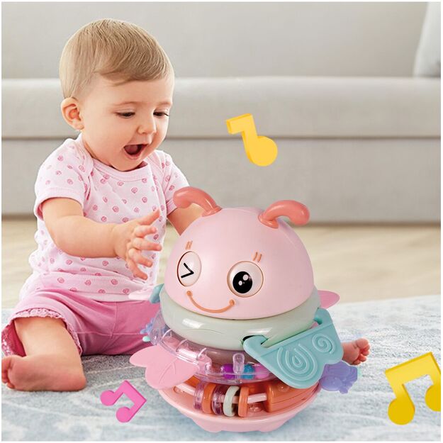 Interaktyvus bokštas piramidė kūdikiams Bitė 1