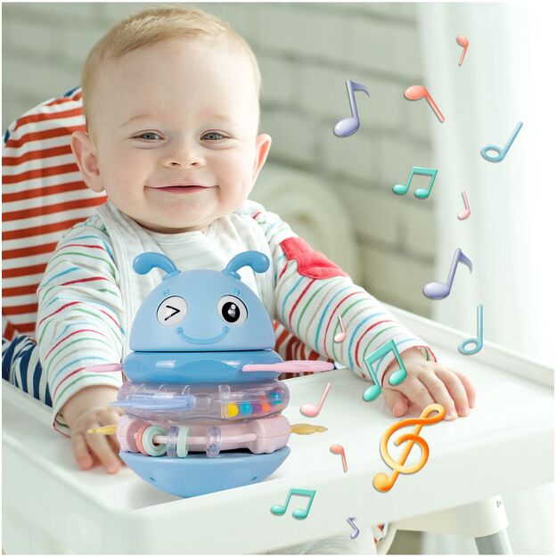 Interaktyvus bokštas piramidė kūdikiams Bitė 3