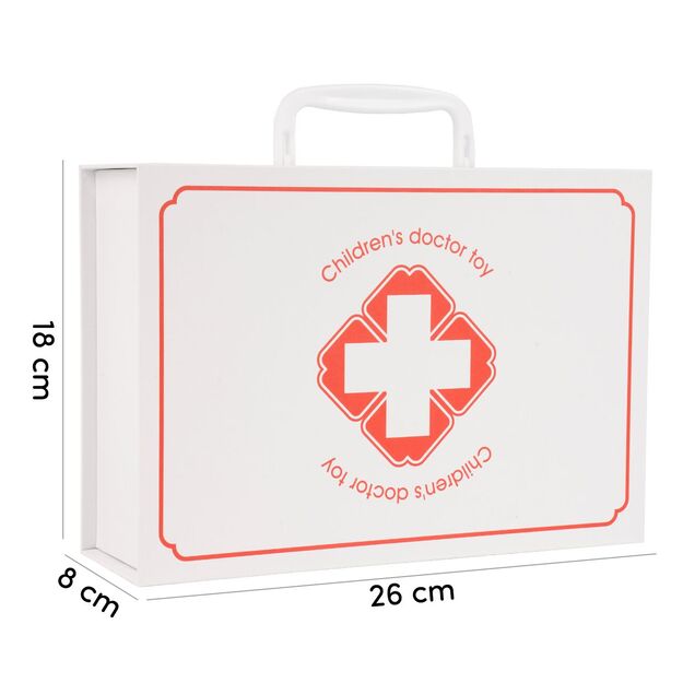 Žaislinis medinis gydytojo - odontologo rinkinys 9