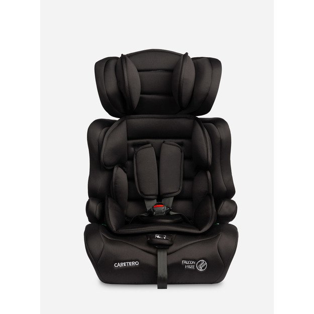 Automobilinė kėdutė Caretero Falcon i-Size, 76-150 cm, Juoda