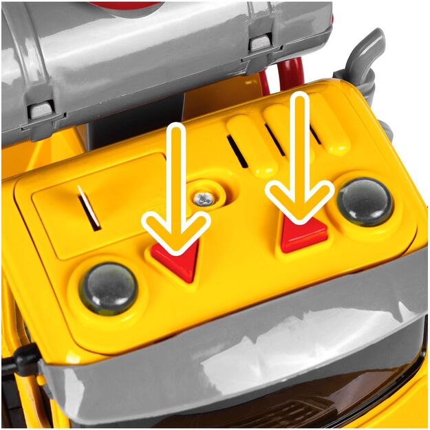 Žaislinis sunkvežimis betono maišyklė su šviesa ir garsu 5