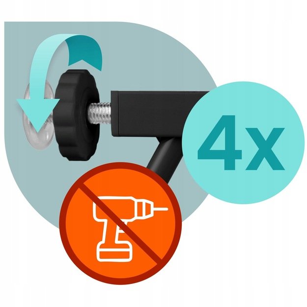 Juodi „Nukido 718300“ apsauginiai varteliai 6