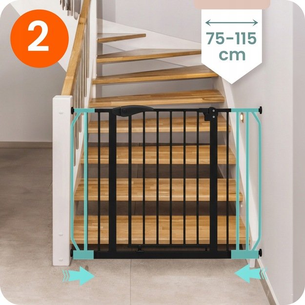 Juodi „Nukido 718300“ apsauginiai varteliai 9