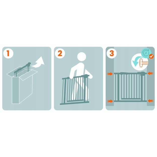 Juodi „Nukido 718300“ apsauginiai varteliai 11